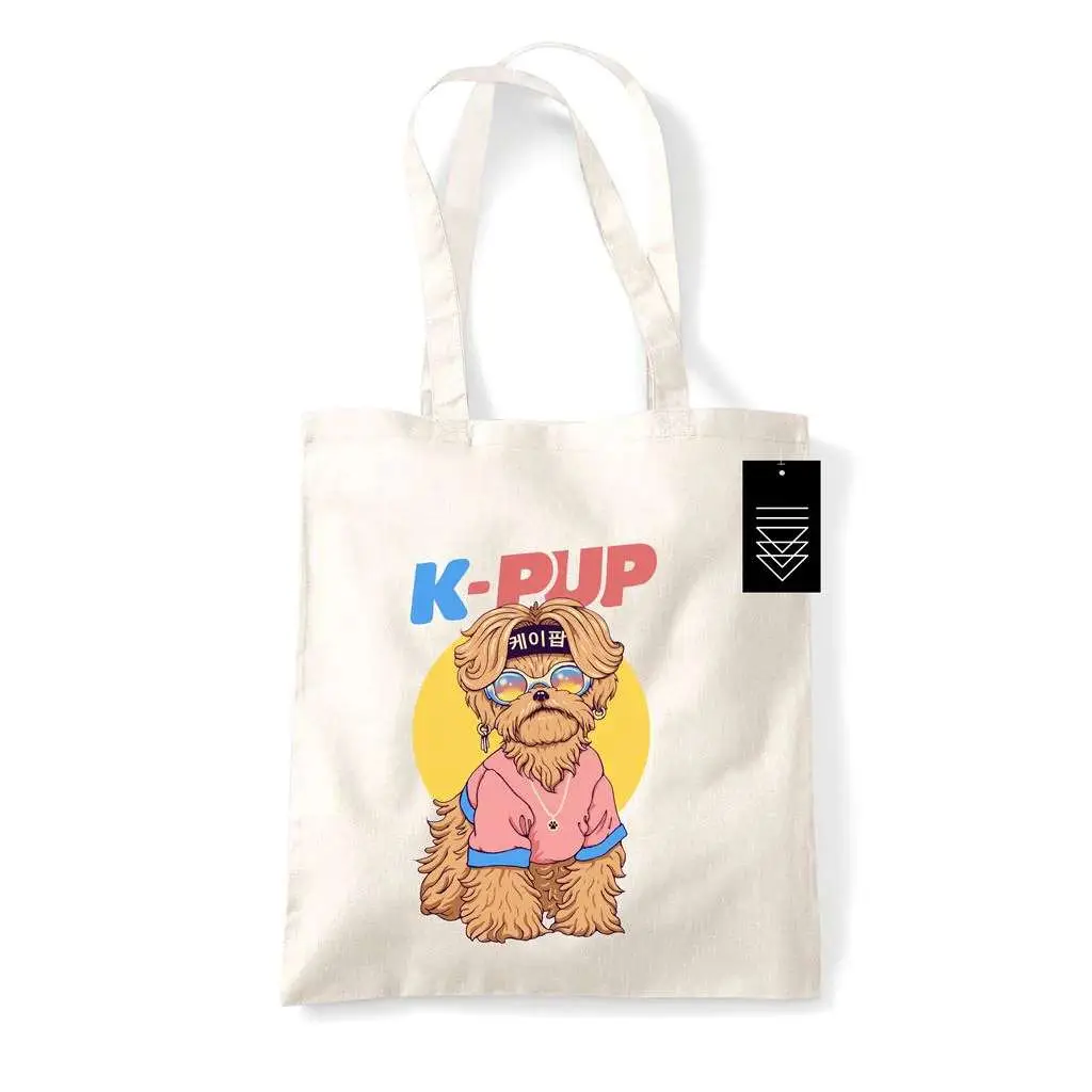 Vincent Trinidad K Pup Tote Bag - Figurine